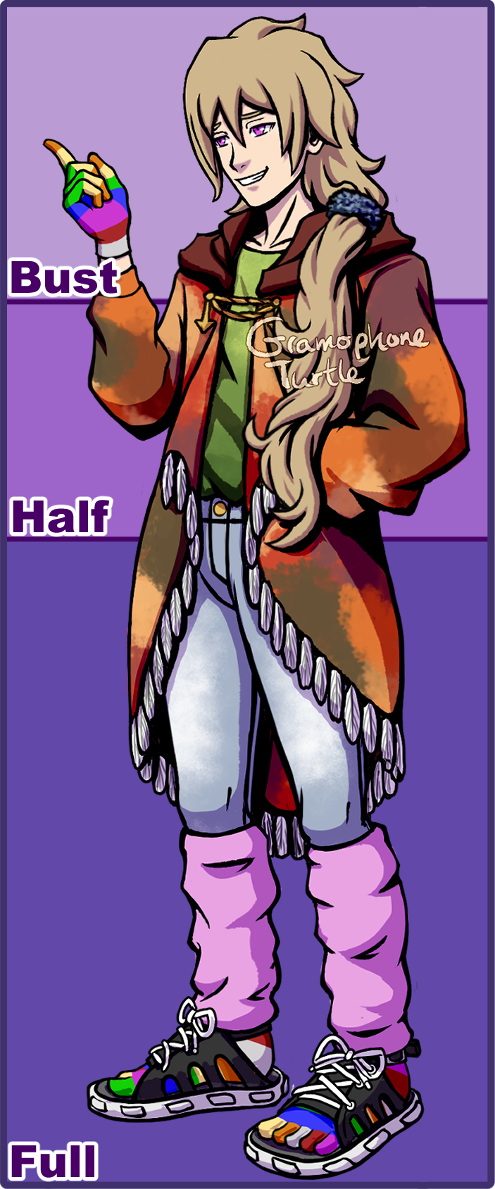 Bust / Half / Full body cut offs